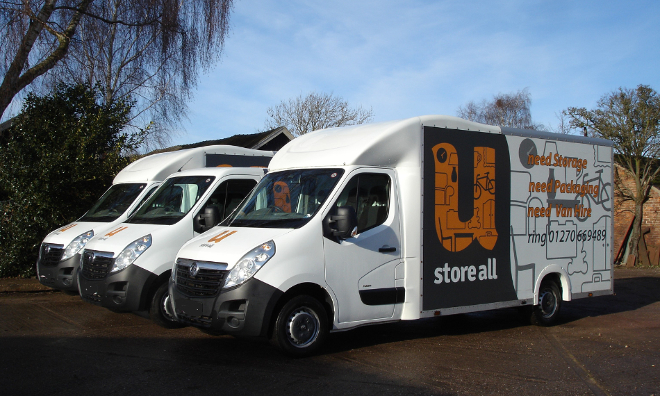 U Storeall van hire